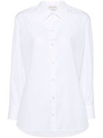 Alexander McQueen chemise en popeline de coton - Blanc - thumbnail