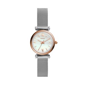 Horlogeband Fossil ES4614 Mesh/Milanees Staal