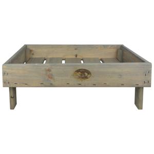 Opberg/opslag krat - hout - 37x57 cm - Fruitkist - Aardappel/appel kratjes/kistjes