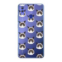 It's a Purrr Case: Honor Note 10 Transparant Hoesje