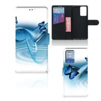 Xiaomi Redmi Note 10 Pro | Telefoonhoesje | Met pasjeshouder | Vlinders