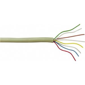 BKL Electronic 1507002/50 Telefoonkabel J-Y(ST)Y 4 x 2 x 0.6 mm Grijs 50 m