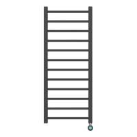 Elektrische Handdoekradiator BWS Bess 413W 120x50 cm Zwart Boss & Wessing
