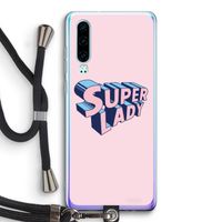 Superlady: Huawei P30 Transparant Hoesje met koord