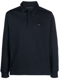 Tommy Hilfiger polo à manches longues - Bleu