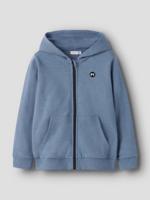 Name it winter sweat vest jongens - blauw - NkmVimo