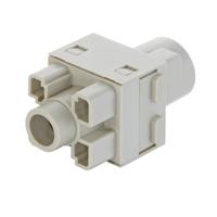 HARTING 09140013103 Dubbele module 1 Crimpen 1 stuk(s)