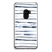 Ink Stripes: Xiaomi Mi Mix 2 Transparant Hoesje