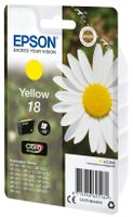 Epson Inktcartridge T1804, 18 Origineel Geel C13T18044012 - thumbnail