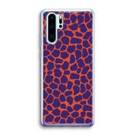 Purple Giraffe: Huawei P30 Pro Transparant Hoesje