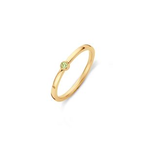 Melano Friends Ring Mini CZ Chrysolite | Goud