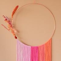 Macramé Patroon Yarn and Colors Degradé Wall Hanging 2.0