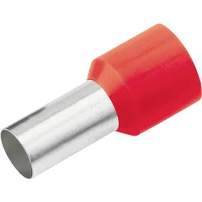 Cimco 187220 Adereindhulzen 1.5 mm² Deels geïsoleerd Rood 100 stuk(s)