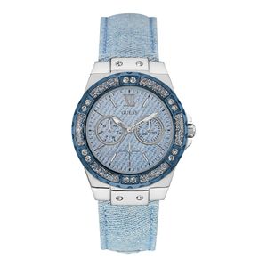 Horlogeband Guess W0336L7 / W0775L1/ W0703L3 Textiel Blauw 21mm