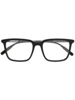 Montblanc lunettes de vue à monture rectangulaire - Noir