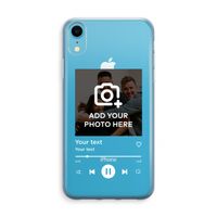 Music Player: iPhone XR Transparant Hoesje