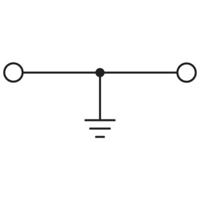 Phoenix Contact 3213603 Aardingsklem 160 mm Push-In-klem Groen, Geel 50 stuk(s)