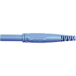 Stäubli XK-410 Laboratoriumbus Bus, recht Stift-Ø: 4 mm Blauw 1 stuk(s)