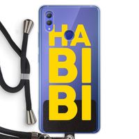 Habibi Majorelle : Honor Note 10 Transparant Hoesje met koord Habibi Majorelle : Honor Note 10 Transparant Hoesje met koord