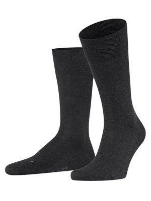 FALKE - Sokken - Sensitive London - Heren - Antraciet Melange - 3080, Maat:43-46