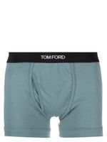 TOM FORD boxer à bande logo - Vert