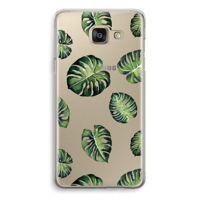 Tropische bladeren: Samsung Galaxy A5 (2016) Transparant Hoesje