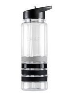 Craft 1906151 Transparent Water Bottle - Black - No size - thumbnail