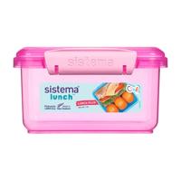 Sistema Lunch - Lunch Plus - 1.200 ml Roze Sistema Lunch - Lunch Plus - 1.200 ml Roze