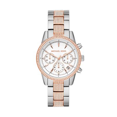 Horlogeband Michael Kors MK6651 Staal Bi-Color 18mm
