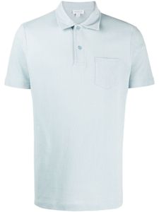 Sunspel polo classique - Bleu