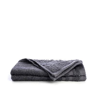 2 PACK Gastendoekjes Katoen Zwart Fresh And Co - Dekbed-Discounter.nl