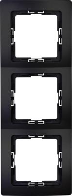 Enzo Kopp hk05 mat zwart 3 voudig afdekraam - 4621750