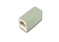 Gembird 8P8C RJ45 RJ45 RJ45 Beige kabeladapter/verloopstukje - thumbnail