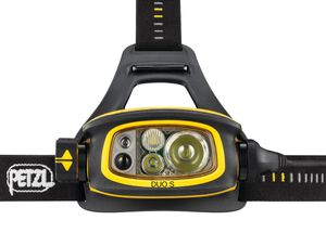 Petzl Duo S Zwart, Geel Lantaarn aan hoofdband