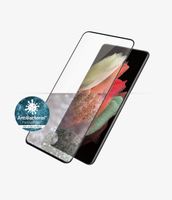 PanzerGlass CF AntiBacterial Samsung Galaxy S21 Ultra 5G Screenprotector - 9H - Zwart