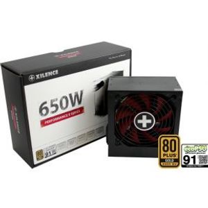 Xilence XP650R9 650W ATX Zwart, Rood power supply unit