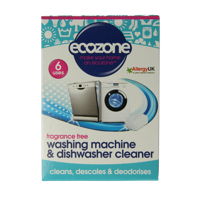 EcoZone Wasmachine en vaatwasser ontkalker 6 Stuks