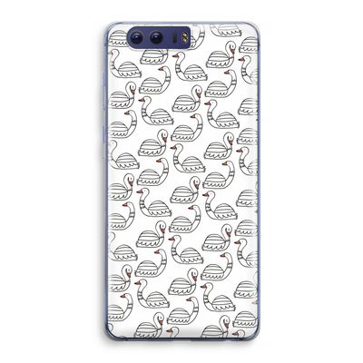 Zwanen: Honor 9 Transparant Hoesje