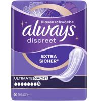 Always always Discreet Inkontinenz Ultimate Nacht 8s