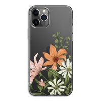 Floral bouquet: iPhone 11 Pro Transparant Hoesje