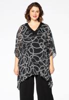 Yoek Kaftan TIFFANY | Zwart | Maat 58/60