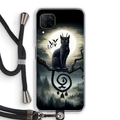 Moonlight Companions: Huawei P40 Lite Transparant Hoesje met koord