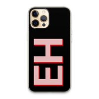 Monogram: iPhone 13 Pro Max Transparant Hoesje