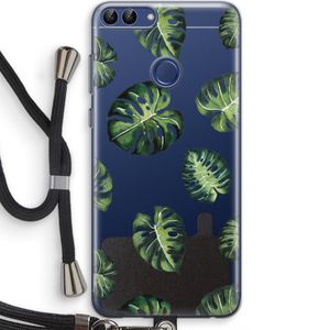 Tropische bladeren: Huawei P Smart (2018) Transparant Hoesje met koord