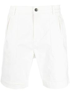 Sease short en coton à design plissé - Blanc