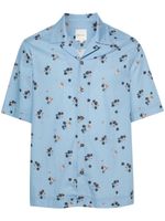 Paul Smith chemise à fleurs - Bleu - thumbnail