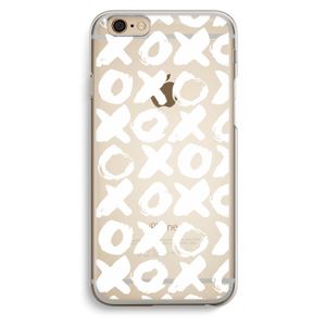 XOXO: iPhone 6 / 6S Transparant Hoesje