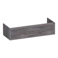 Brauer Hope - Onderkast - 120 cm - met 1 Softclose Lades Greeploos en 2 Sifon Uitsparingen Driftwood