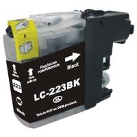 Huismerk Brother LC-223BK cartridge zwart