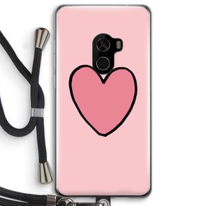 Hartje: Xiaomi Mi Mix 2 Transparant Hoesje met koord